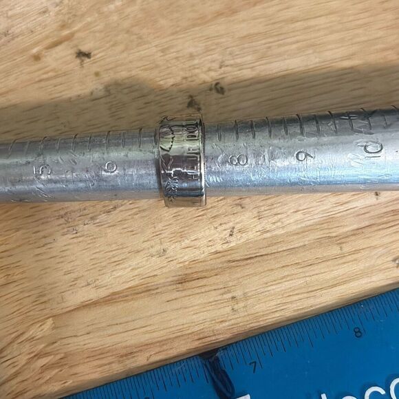 Coin Ring, Sterling Silver, 1979 Half Dollar, size 7, NEW, Handmade - Picture 7 of 7